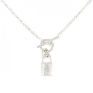 HERMES Silver Necklace